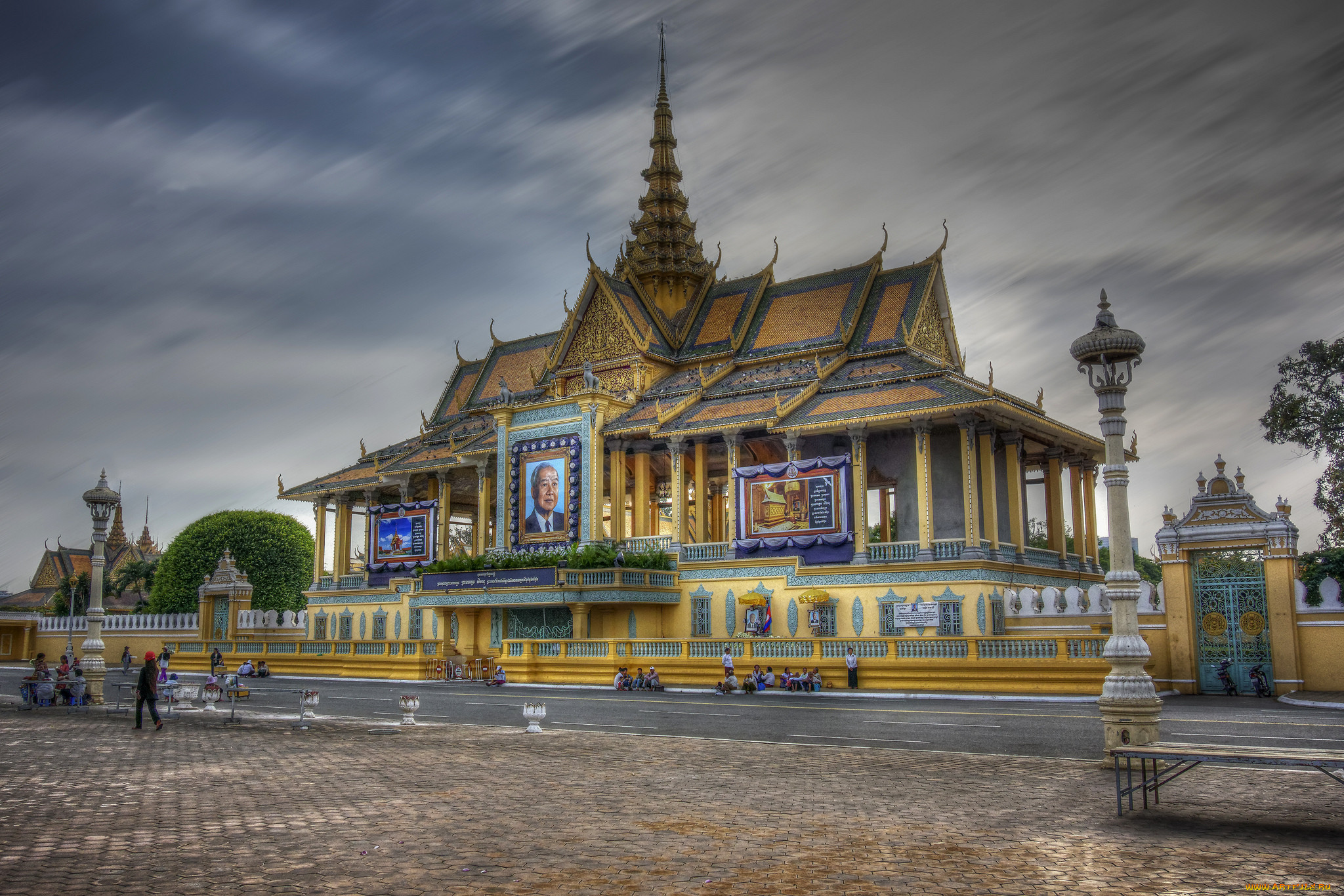 royal palace,  phnom penh,  cambodia, , -  , , , 